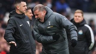 ニューカッスルに逆転負けのトッテナム、ポステコグルー監督はハンド見逃しに大激怒｢キャリアの中で最も怒っている｣