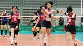 春高バレー　秋田令和が西彼杵に2－1で競り勝ち　強豪チームに「挑戦者として」気持ちで勝利