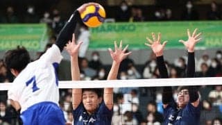 春高バレー兵庫代表　市尼崎（男子）新布陣で快勝　兵庫大須磨ノ浦（女子）流れ取り戻せず初戦敗退