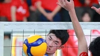 春高バレー　京都代表　洛南（男子）堅実な試合運びで初戦突破　京都橘（女子）フルセットで涙