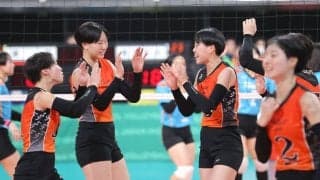 春高バレー　日本航空石川、創部2年目初出場でフルセット惜敗も…亀田愛唯奈「楽しんでいる姿が能登に届けば目標は達成」