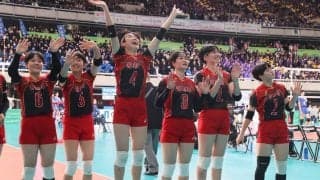 春高バレー　習志野の快勝発進導いたU18日本代表・結束美南24点　身長173センチも最高到達点は300センチ「去年の借りを返せるのは自分しかいない」