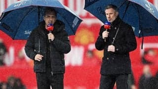 両クラブの心情を完璧に表現？　無事開催決定のリバプールvsユナイテッドの試合前にレジェンドOB2人の爆笑のせめぎ合い