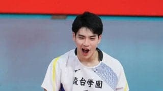 春高バレー　高校三冠＆大会3連覇へ　駿台学園がストレート勝ち発進　エース川野「目標である三冠を達成したい」