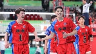 春高バレー エース復調で攻守に圧倒の洛南、2回戦を突破