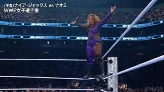 100kg超え“超重量級”女子レスラーが「降ってきた」…全体重が乗った“空中ギロチンドロップ”にファンも驚愕「喉元をエグってた」