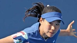 日比野菜緒 ストレート勝ちで白星発進