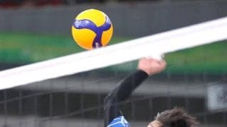 春高バレー　洛南がストレート圧勝　世代ナンバーワンアタッカーの中上烈が絶好調