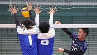 春高バレー　市尼崎が2－0でストレート勝ち　藤原監督「相手のリズムが出る前にこちらのペースに」