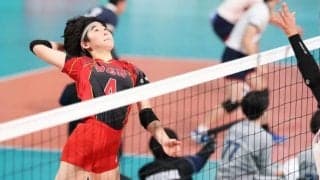 【バレー】東レ滋賀内定の結束美南（習志野）、2回戦で春高コートを去る。「迫田さおりさんのようなバックアタックが打てる選手になりたい」　春高バレー