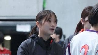 春高バレー　東九州龍谷が準々決勝進出　忠願寺姉妹の活躍で松山東雲にストレート勝ち