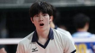 【バレー】慶應義塾主将で191cmのセッター・松田悠冬。左足骨折を乗り越え3回戦へ「支えてくれた方々への感謝を忘れずに戦う」　春高バレー