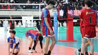 春高バレー、京都・洛南は3回戦で川内商工に敗れる　次世代に託す挑戦