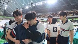 春高バレー　慶応はフルセットの末に敗れ3回戦敗退　渡辺監督「土壇場の勝負どころが決めれるか決められないか」