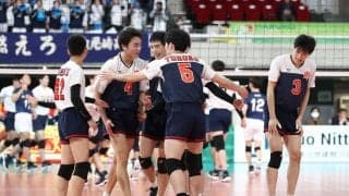 春高バレー　東北はフルセットの激闘で3回戦敗退　主将の瀬川桜輝「思うように行かずに悔しい」