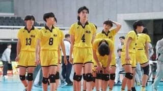 春高バレー　鎮西が準々決勝で敗退　１年生エースの一ノ瀬漣は号泣「最後の最後で良いプレーができなかった」