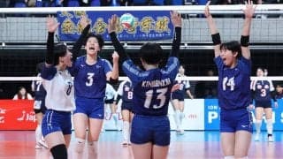 春高バレー　大阪代表の女子・金蘭会、2年ぶりに準決勝へ　大阪国際は奮戦及ばず