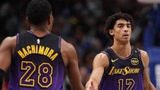 レイカーズが2大エースを欠くマブスに敗戦…八村塁は3戦ぶり1ケタの6得点