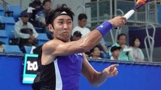 内山靖崇が逆転勝ちで予選決勝へ！3年半ぶりのグランドスラム本戦出場に王手[全豪オープン予選]