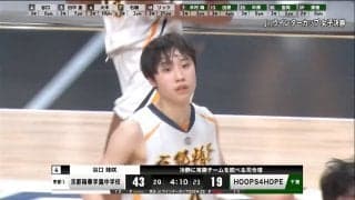 まるでコートの魔術師！？15アシストで大会2連覇に導いたキャプテンの超高速ドライブの瞬間