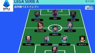 【2024-25セリエA前半戦ベストイレブン】アタランタとインテルから3選手を選出