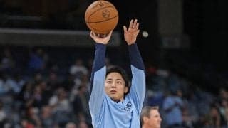 モラント復帰もグリズリーズは強豪ロケッツとの上位対決に惜敗…河村勇輝はベンチ入りも出番なし