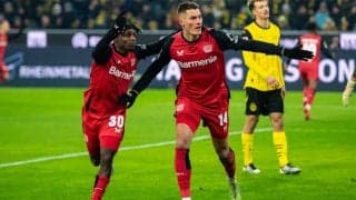 テラの電光石火弾＆シックのドッペルパックでドルトムントを下したレバークーゼンが新年初勝利を飾る！【ブンデスリーガ】