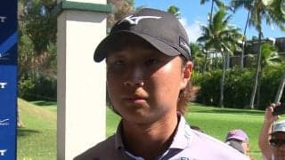 平田憲聖が圧巻の7アンダー　4連続バーディ発進は「すごく大きかった」