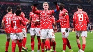 佐野海舟フル出場のマインツ、エースFWブルカルトのドッペルパックで三好康児出場停止のボーフムに快勝【ブンデスリーガ】