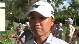 平田憲聖、4打差逆転Vへ「ビッグスコアを出すしかない」