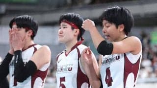 春高バレー　2年連続決勝進出の下北沢成徳は昨年のリベンジならず　主将イェーモン・ミャ「悔しい結果にはなったが、自分的にはやり切れた」