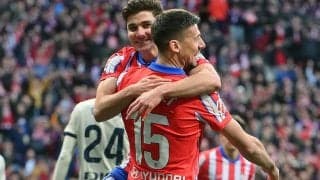 公式戦14連勝のアトレティコが前半戦首位フィニッシュ！　鮮やかセットプレーからアルバレスが決勝弾【ラ・リーガ】