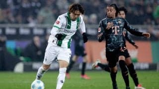 一瞬で回収！ 板倉滉、神インターセプト→絶妙ロブパスにスタジアム熱狂 驚異のタックル成功率100％…強気の守備で躍動