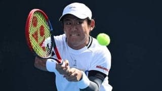 西岡良仁、全豪オープン10年連続出場の節目で初戦突破。次戦は世界3位アルカラスの可能性