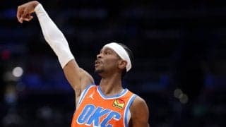 今季のMVPランキングでトップに躍り出たサンダーのSGAが通算1万得点を突破