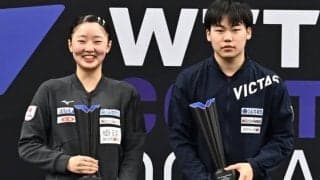 ドーハで“3冠”の卓球日本勢　混合ダブルス“10代ペア”に中国メディアが警戒心「新たなライバルとなる可能性も」