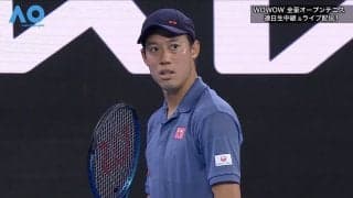 大逆転劇はここから始まった！ 錦織圭、崖っぷちで“強烈”サーブ＆ボレー「心臓止まりそうだった」驚異の攻防にSNS脱帽