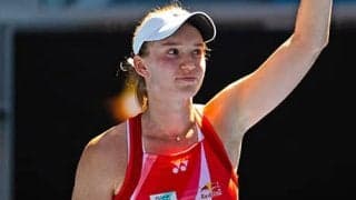 世界7位 16歳に完勝で初戦突破