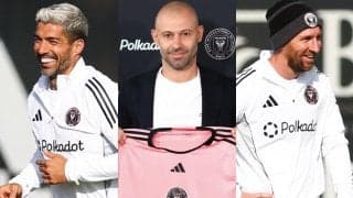 全米初制覇を目指すインテル・マイアミが2025シーズンへ始動…マスチェラーノ新監督到来でスアレス&メッシが初日から合流