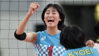 【バレー】共栄学園が19大会ぶりの優勝を飾る。主将の秋本美空が大車輪の活躍　春高バレー決勝