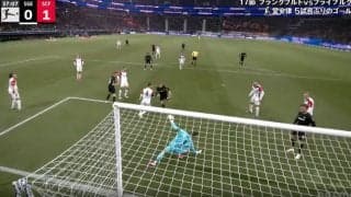 衝撃！ 堂安律、\"超弾丸\"スーパーゴール炸裂の瞬間「すげえええ」「完璧な崩し」 1人で相手DF陣を翻弄→高難度“ワンタッチボレー”にスタジアム騒然