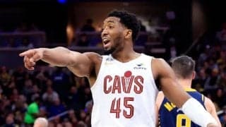 キャブスのドノバン・ミッチェルが35得点と躍動…連勝ストップ直後ペイサーズにリベンジ成功