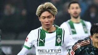 「あの局面で股抜きさすが」「FWらしいゴール」ボルシアMGのFW福田師王がブンデス初得点！ 速攻の起点作り＆冷静に完結「大きな一歩」「出場機会増えると良いな」