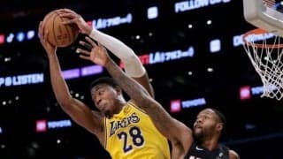 レイカーズの八村塁がチーム最多23得点を挙げる活躍…ヒートに第4Qで逆転し勝利