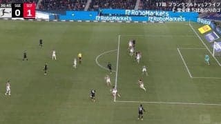 膝が壊れるだろ！ 堂安律、超絶ドリブル→相手守備陣が崩壊「キレキレやん」爆速ゴールを生んだ “連続切り返し”「堂安ゾーン炸裂」