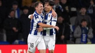 久保建英が先制点アシストなど異次元の存在感！　ラージョに3発完勝のソシエダがベスト8進出【コパ・デル・レイ】