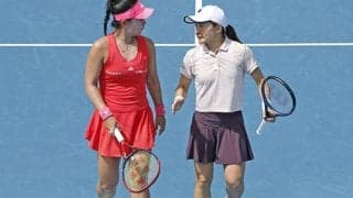 青山/穂積ペア 全豪OP2回戦敗退