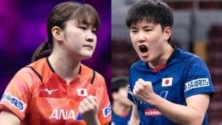 大藤沙月は前回覇者の中国勢に敗れ決勝進出逃す　張本智和は貫録のファイナル進出で松島輝空とのダブルスでも二冠が視界【WTTコンテンダーマスカット】