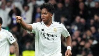 「リュディガーに捧げたい」レアルを8強に導いた18歳エンドリッキ、延長戦の2得点は「彼のためのもの」