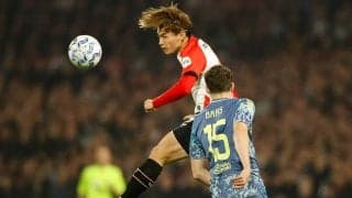 上田綺世が復帰へ　18日のエールディビジでメンバー入りとフェイエノールトが発表